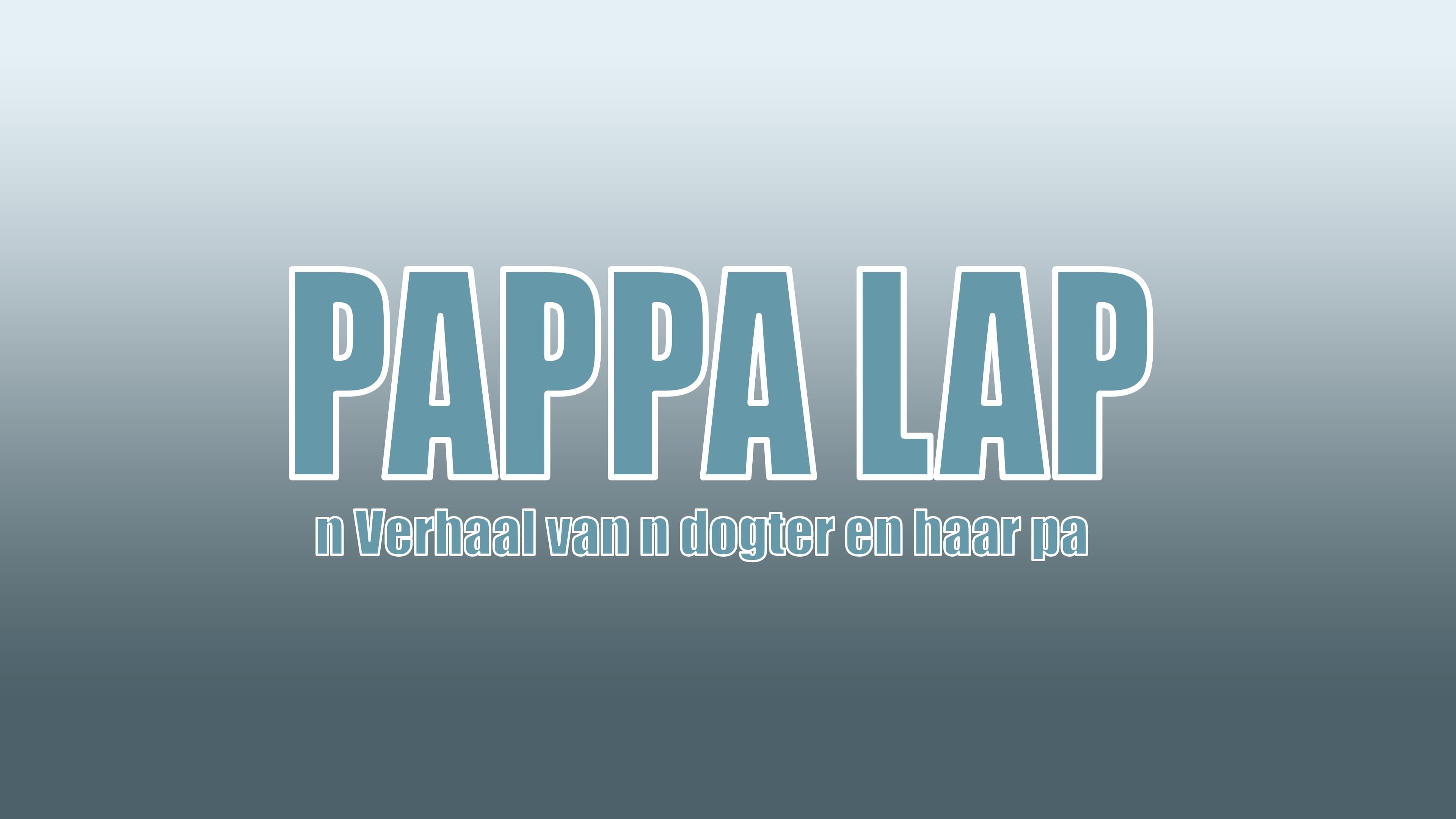 Pappa Lap 'n Verhaal van n pa en sy dogter backdrop