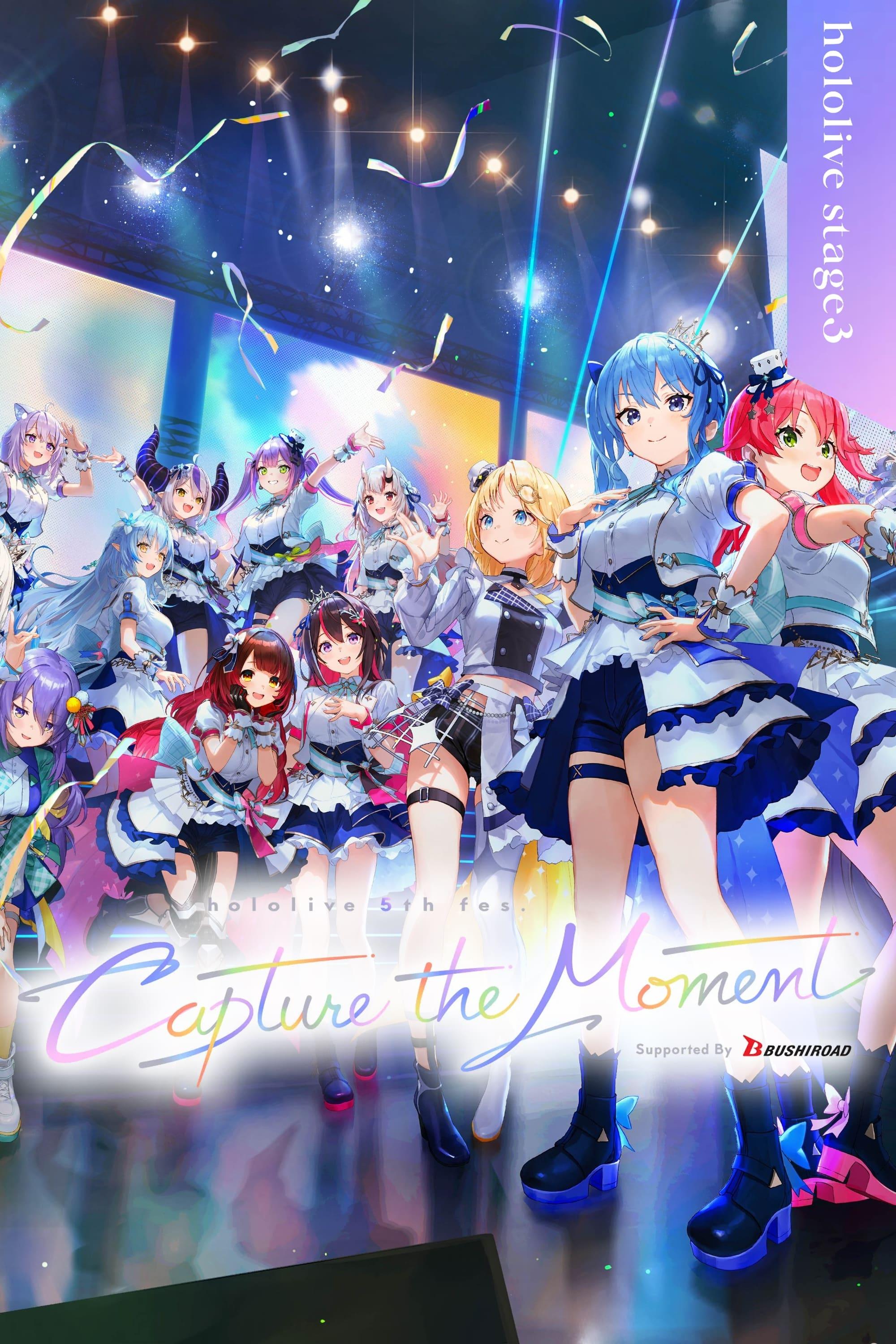 Hololive 5th fes. Capture the Moment Day 2 Stage 3 poster