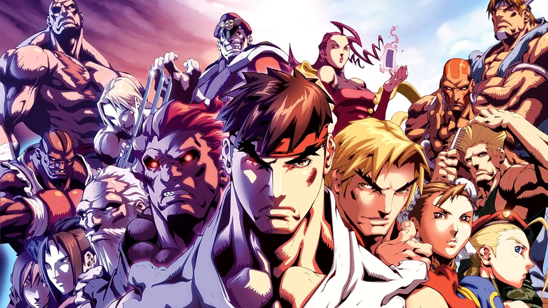 Street Fighter: The New Challengers backdrop