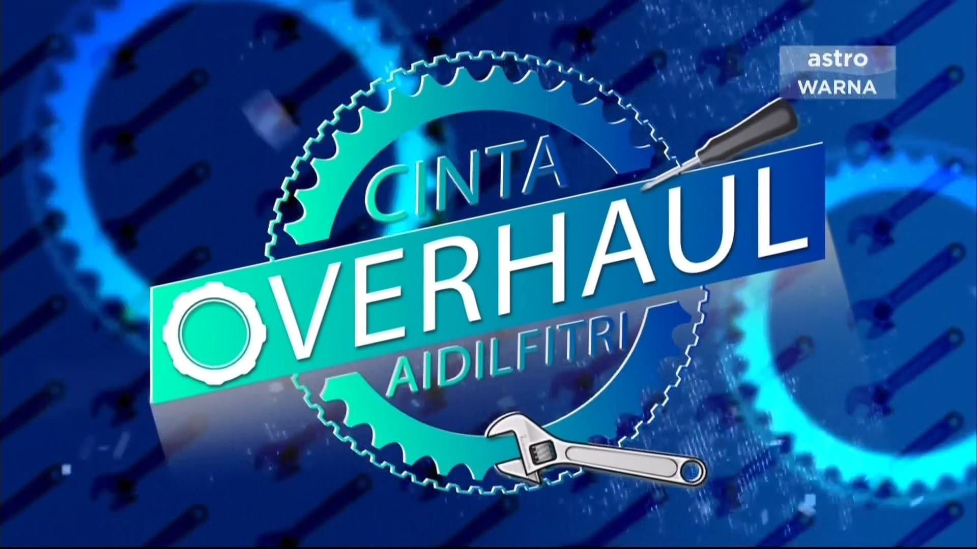 Cinta Overhaul Aidilfitri backdrop