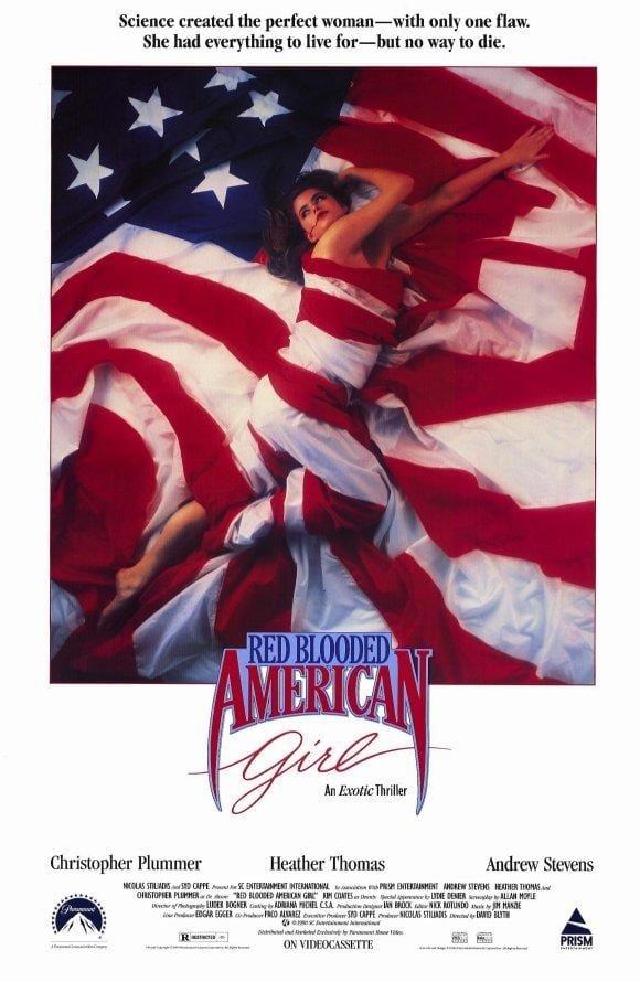 Red Blooded American Girl poster
