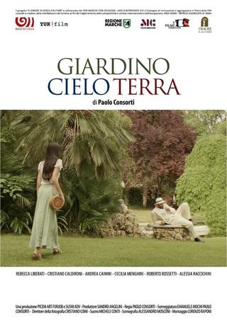 Giardino cielo terra poster