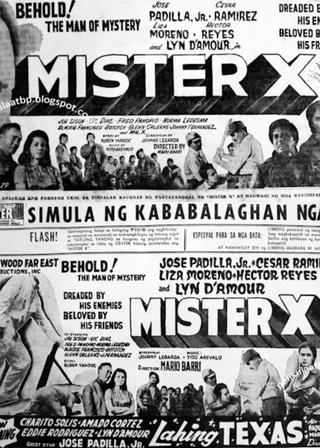 Mister X poster