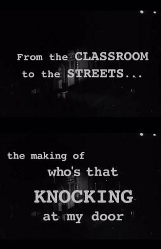 From the Classroom to the Streets: The Making of 'Who's That Knocking at My Door' poster
