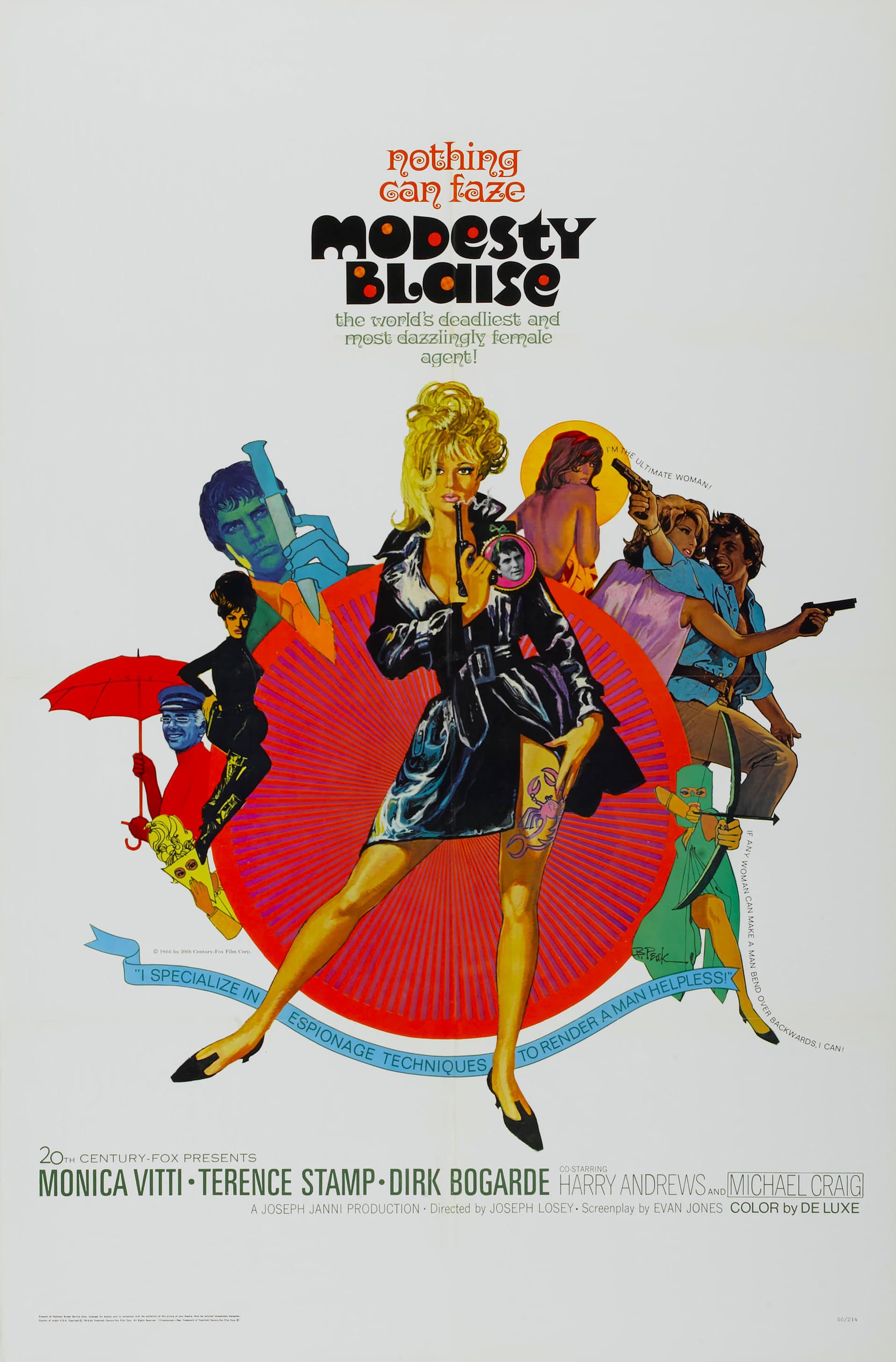 Modesty Blaise poster