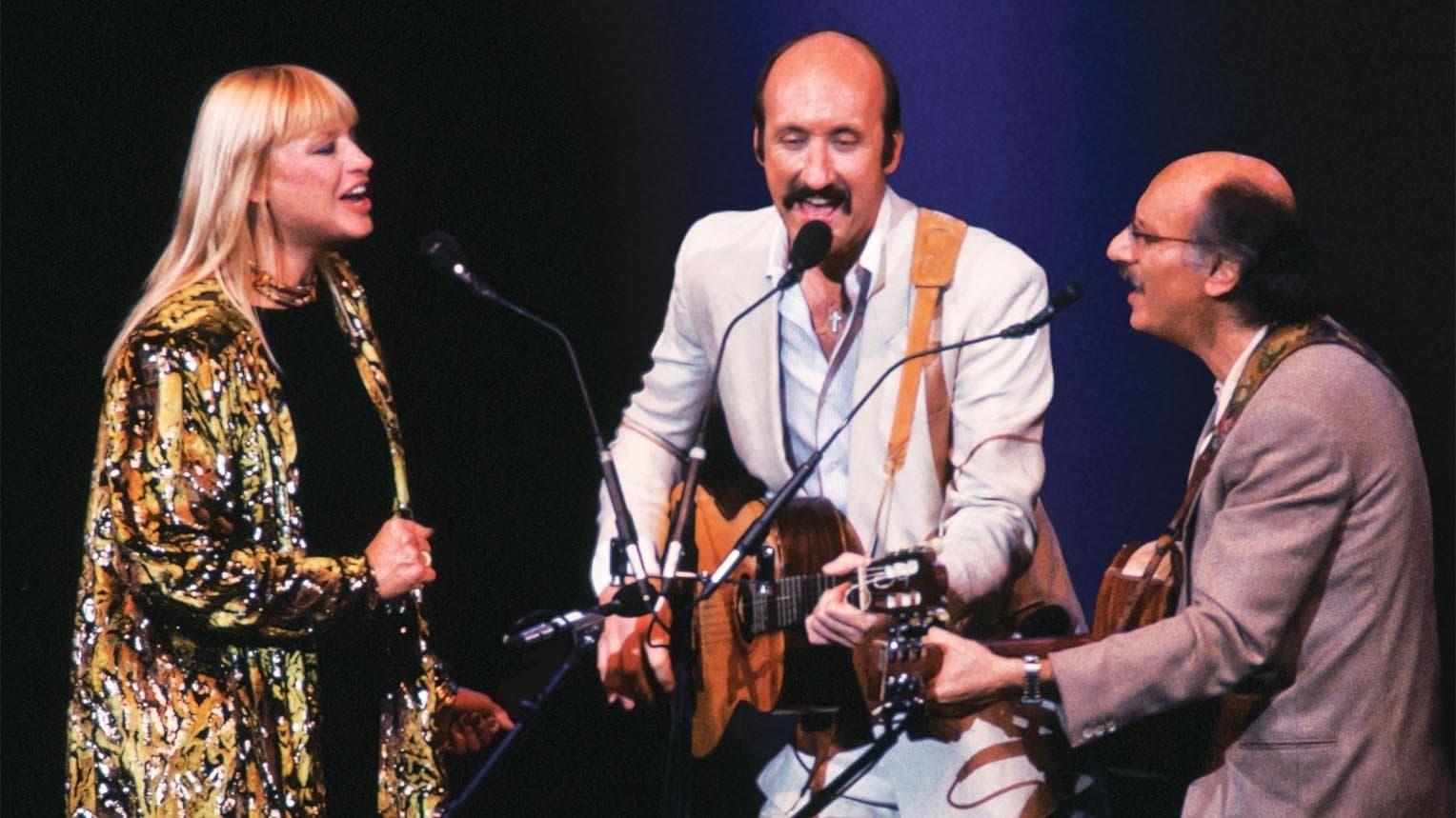 Peter, Paul and Mary: 25th Anniversary Concert backdrop