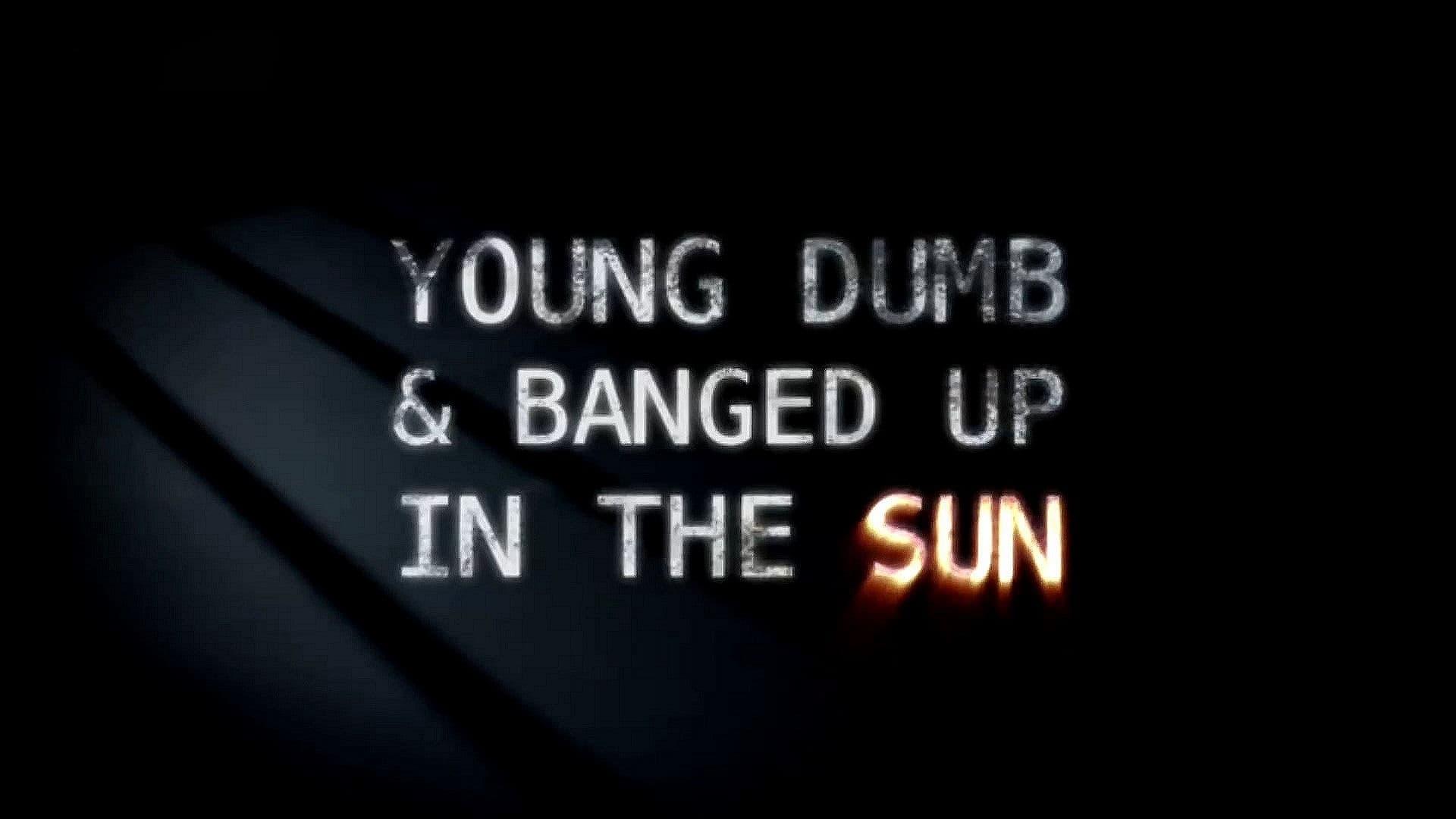 Young Dumb and Banged Up in the Sun backdrop