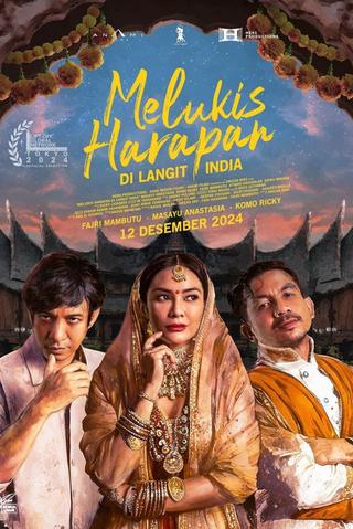 Melukis Harapan Di Langit India poster