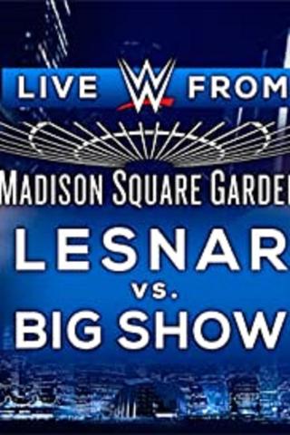 WWE Live from Madison Square Garden poster