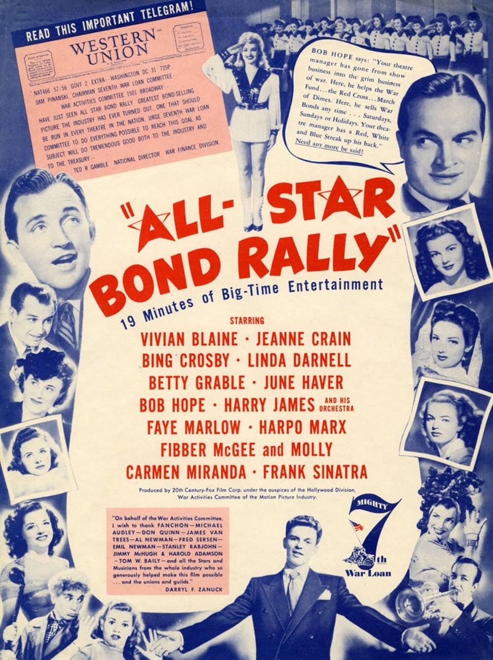 The All-Star Bond Rally poster