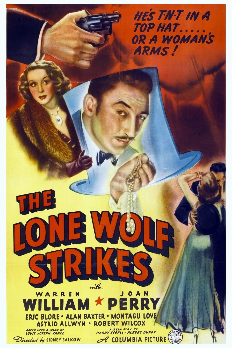The Lone Wolf Strikes poster
