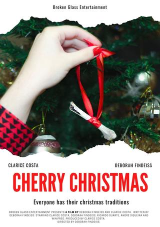 Cherry Christmas poster