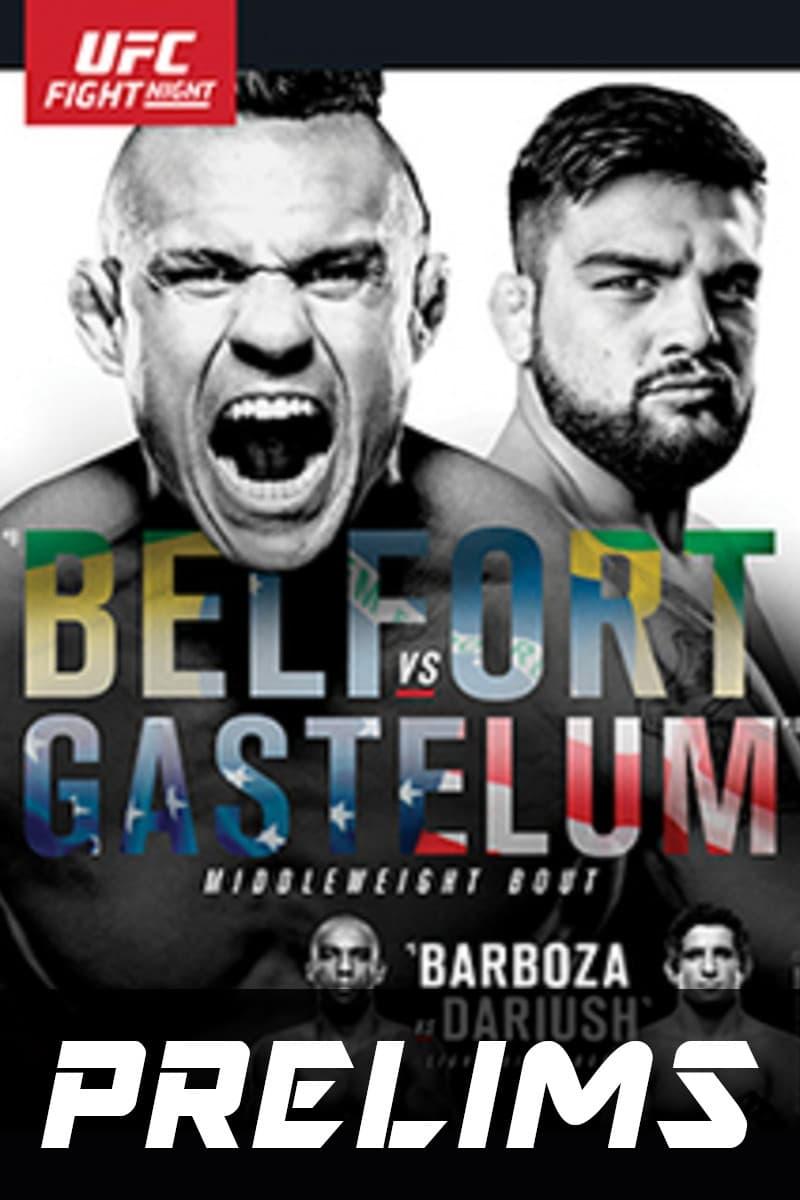 UFC Fight Night 106: Belfort vs. Gastelum poster