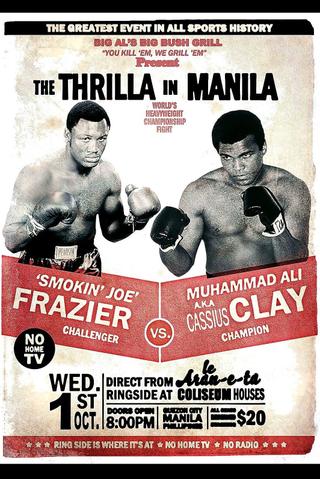 Muhammad Ali vs. Joe Frazier III poster