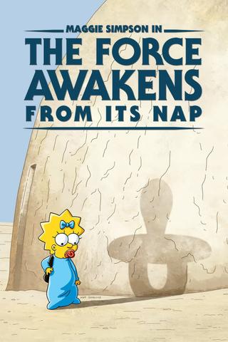 Maggie Simpson in "The Force Awakens from Its Nap" poster