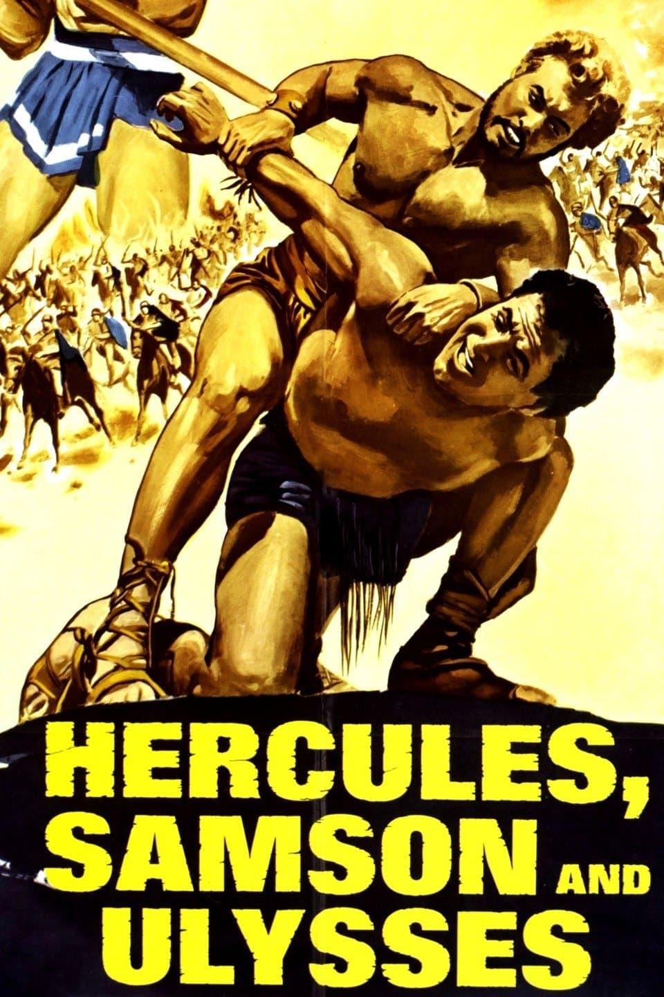 Hercules, Samson & Ulysses poster