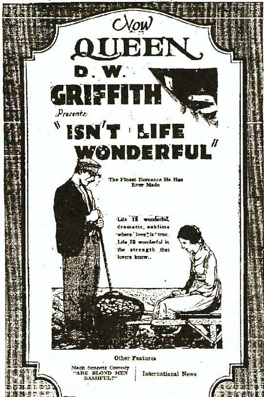 Isn't Life Wonderful poster