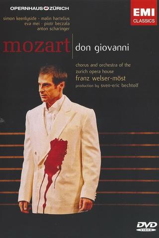 W.A. Mozart, Don Giovanni. Opernhaus Zürich poster