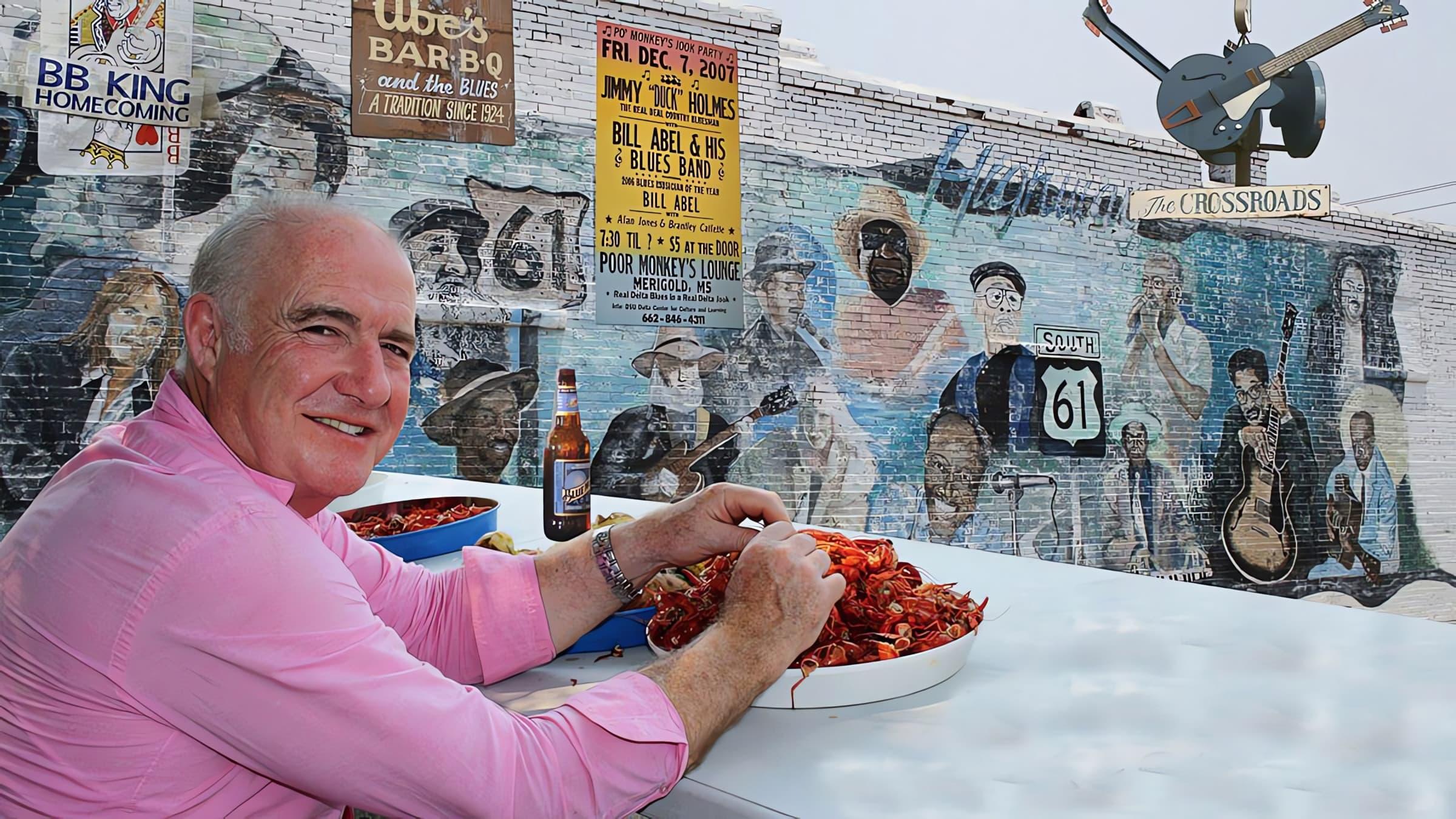 Rick Stein Tastes the Blues backdrop