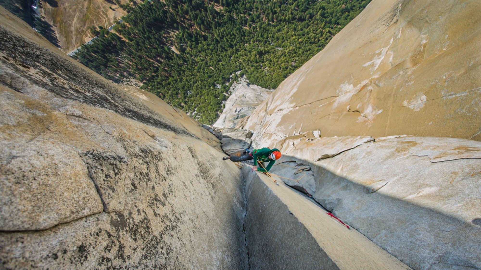 Climbing the Nose backdrop