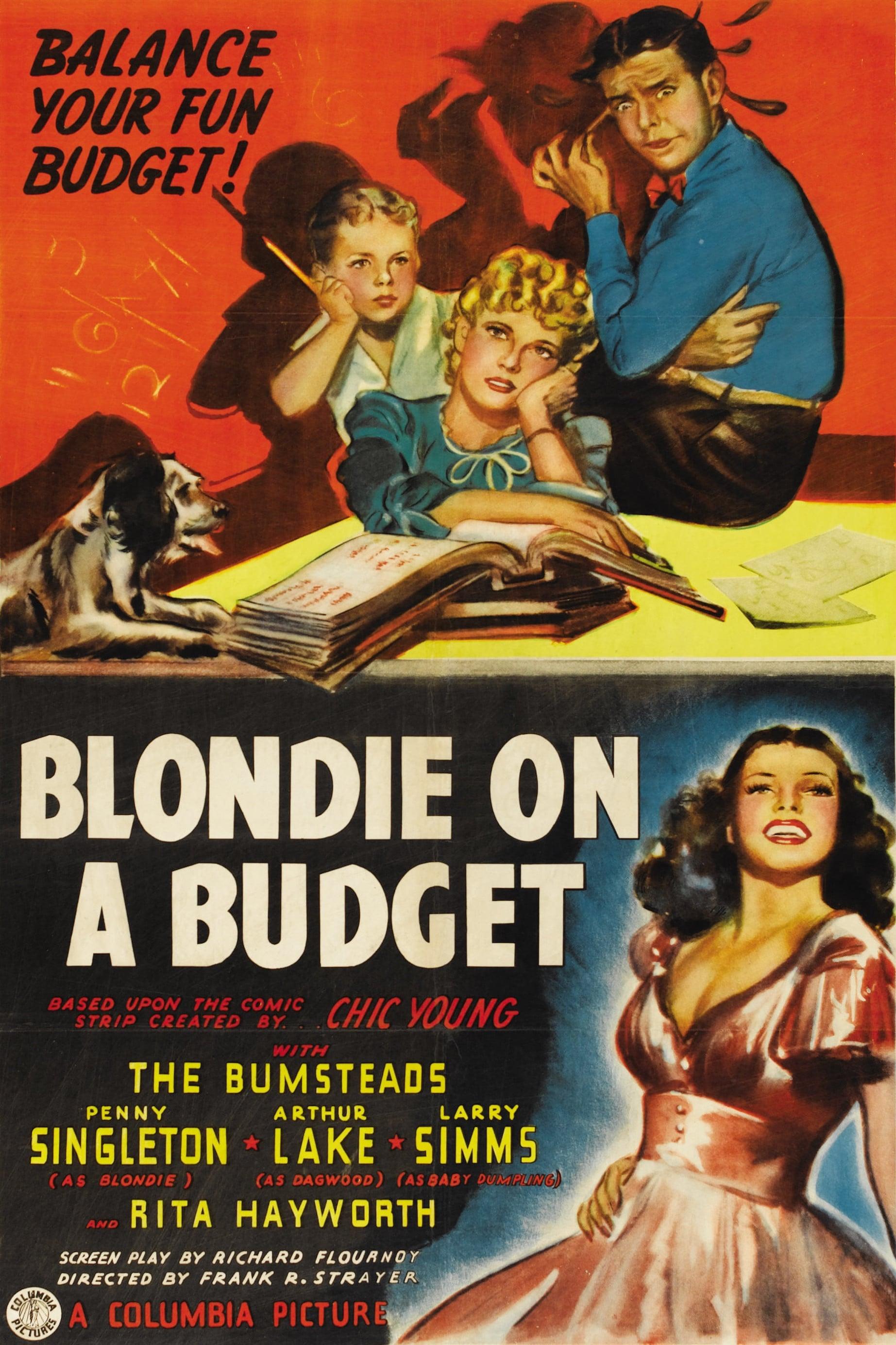 Blondie on a Budget poster