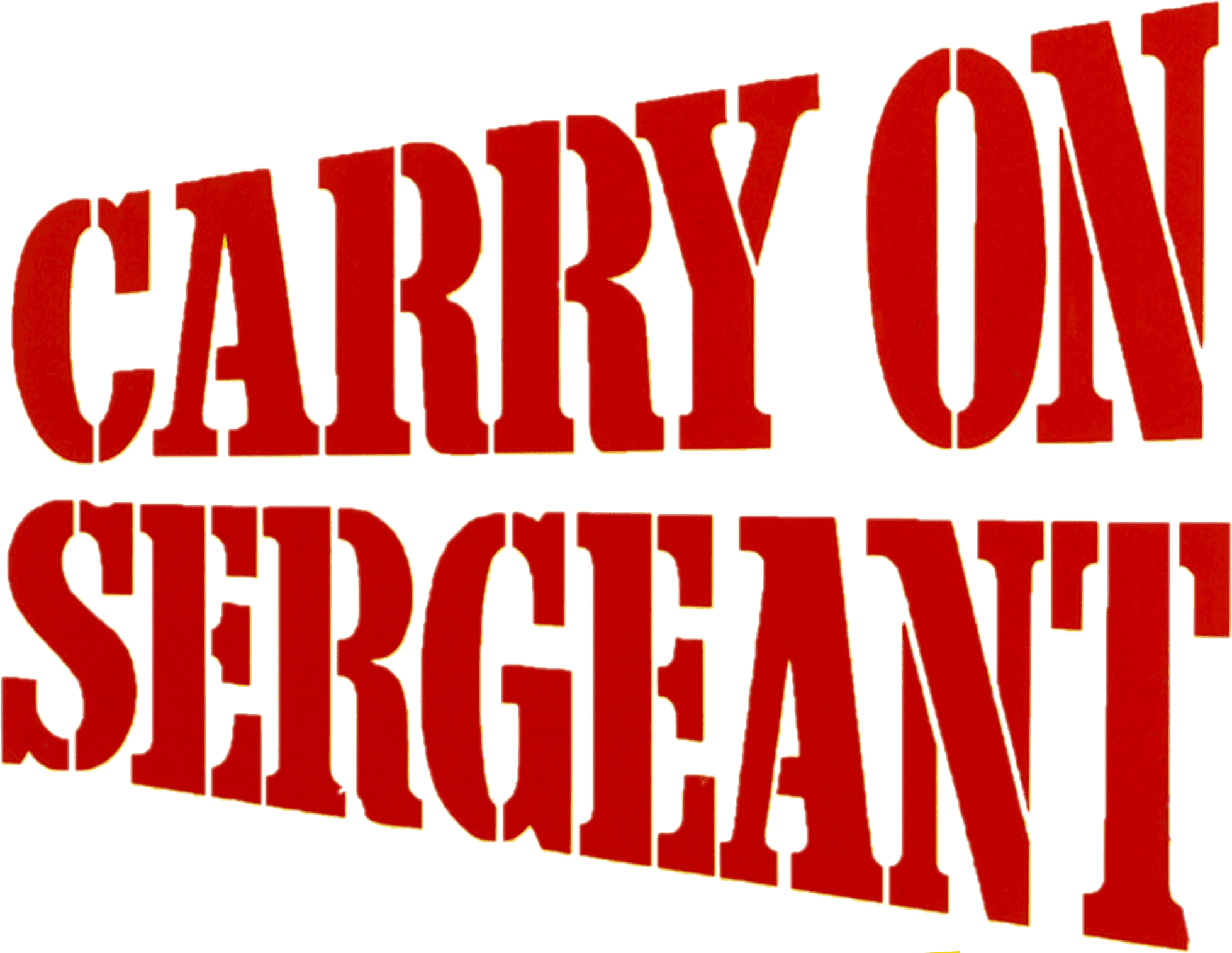 Carry On Sergeant logo