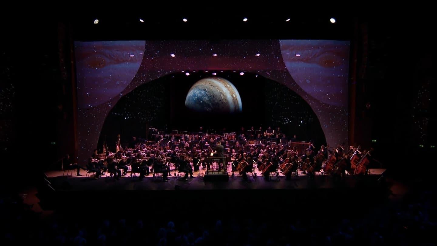 Holst: The Planets with Professor Brian Cox backdrop