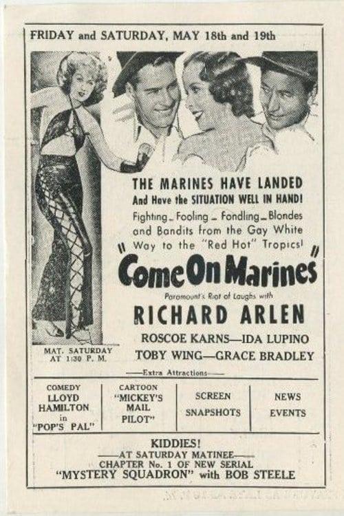 Come On, Marines! poster
