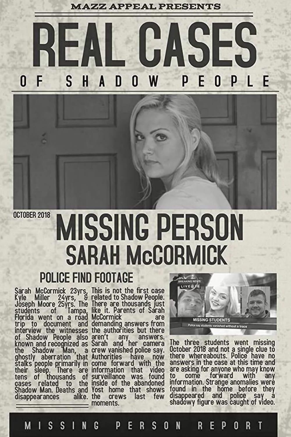 Real Cases of Shadow People: The Sarah McCormick Story poster