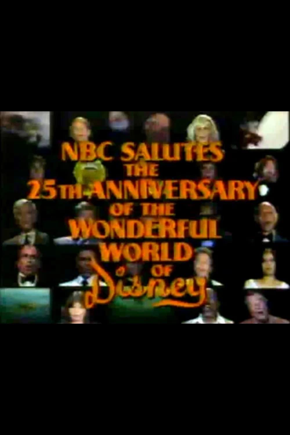 NBC Salutes the 25th Anniversary of the Wonderful World of Disney poster