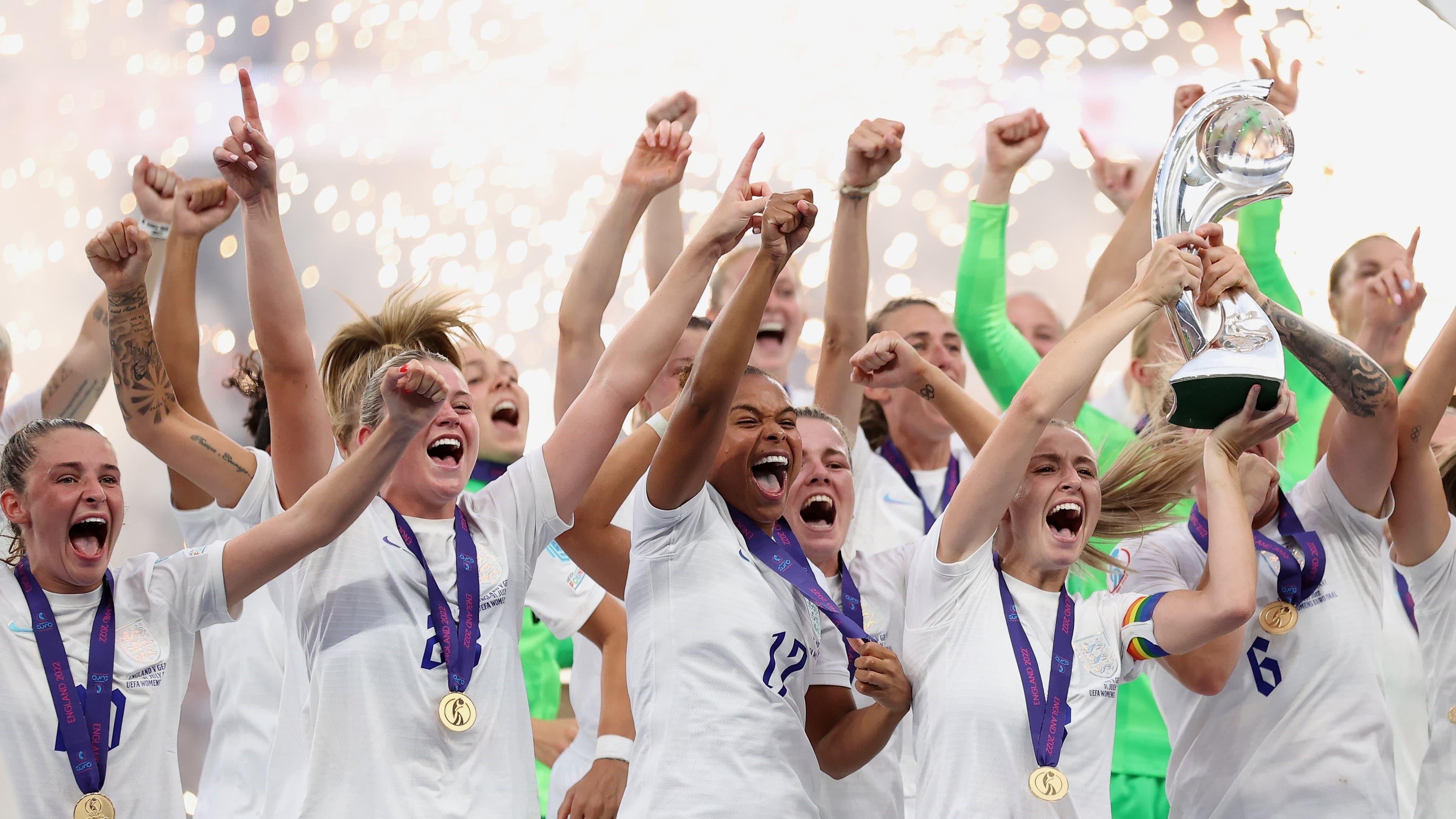 Lionesses: Champions of Europe backdrop