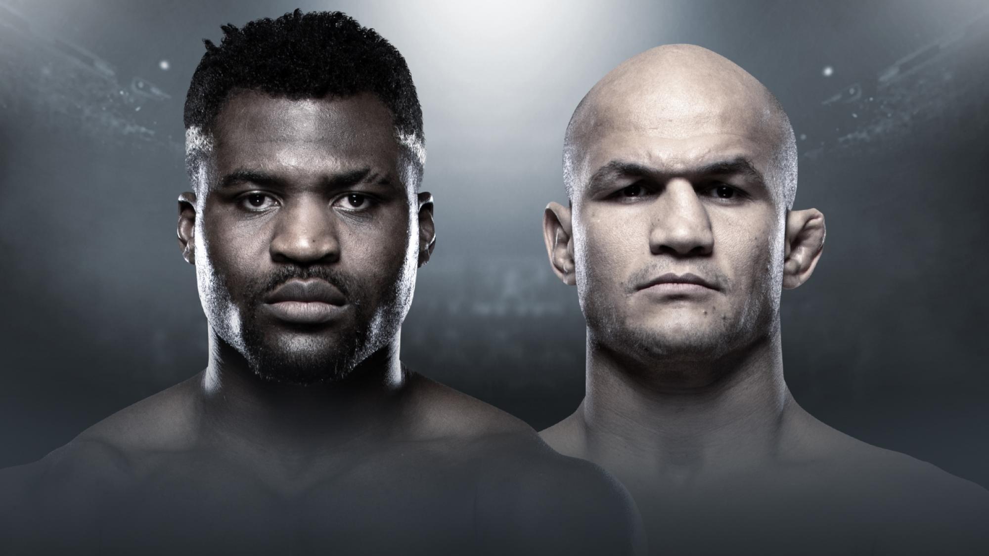 UFC on ESPN 3: Ngannou vs Dos Santos backdrop