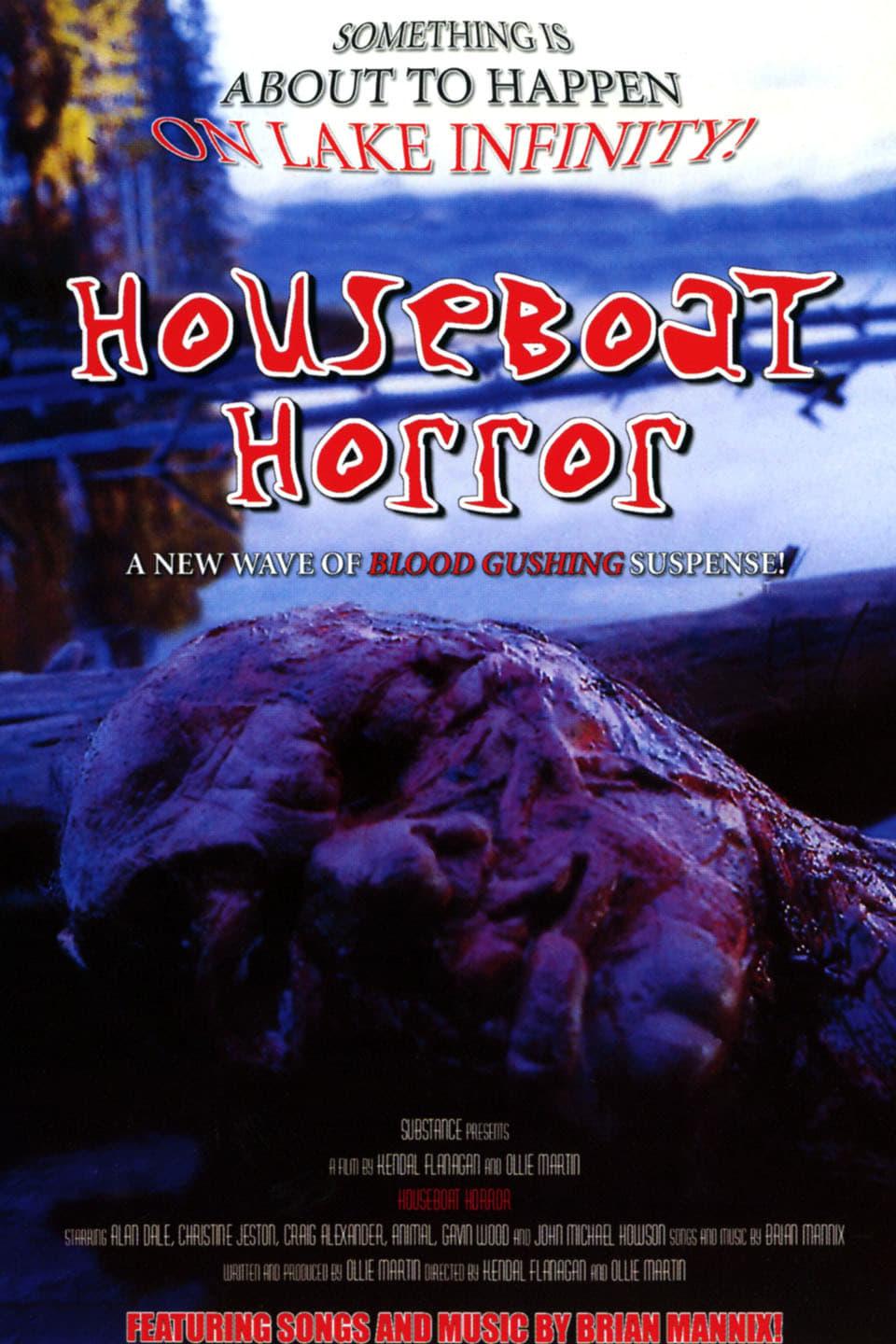 Houseboat Horror poster