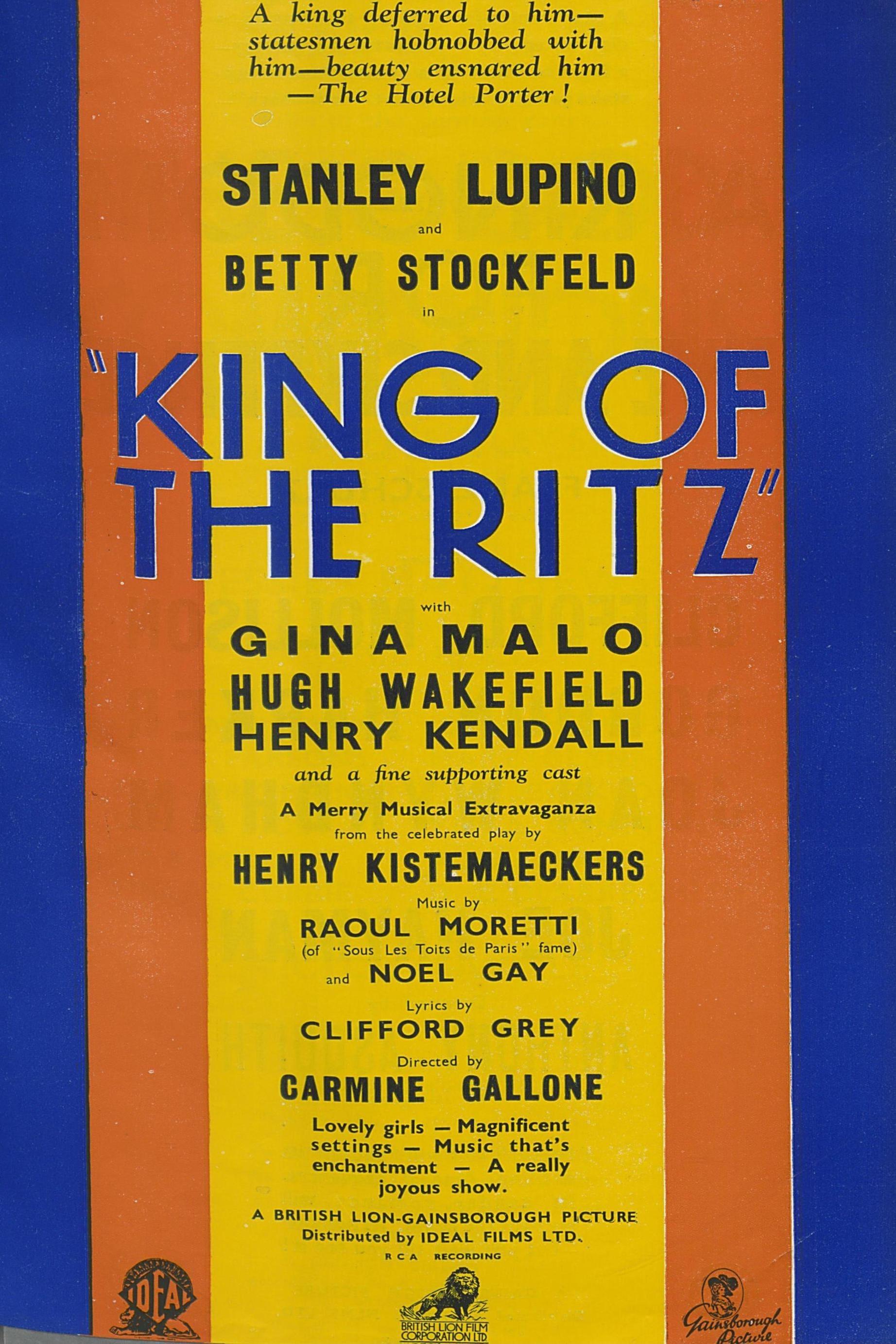 King of the Ritz poster