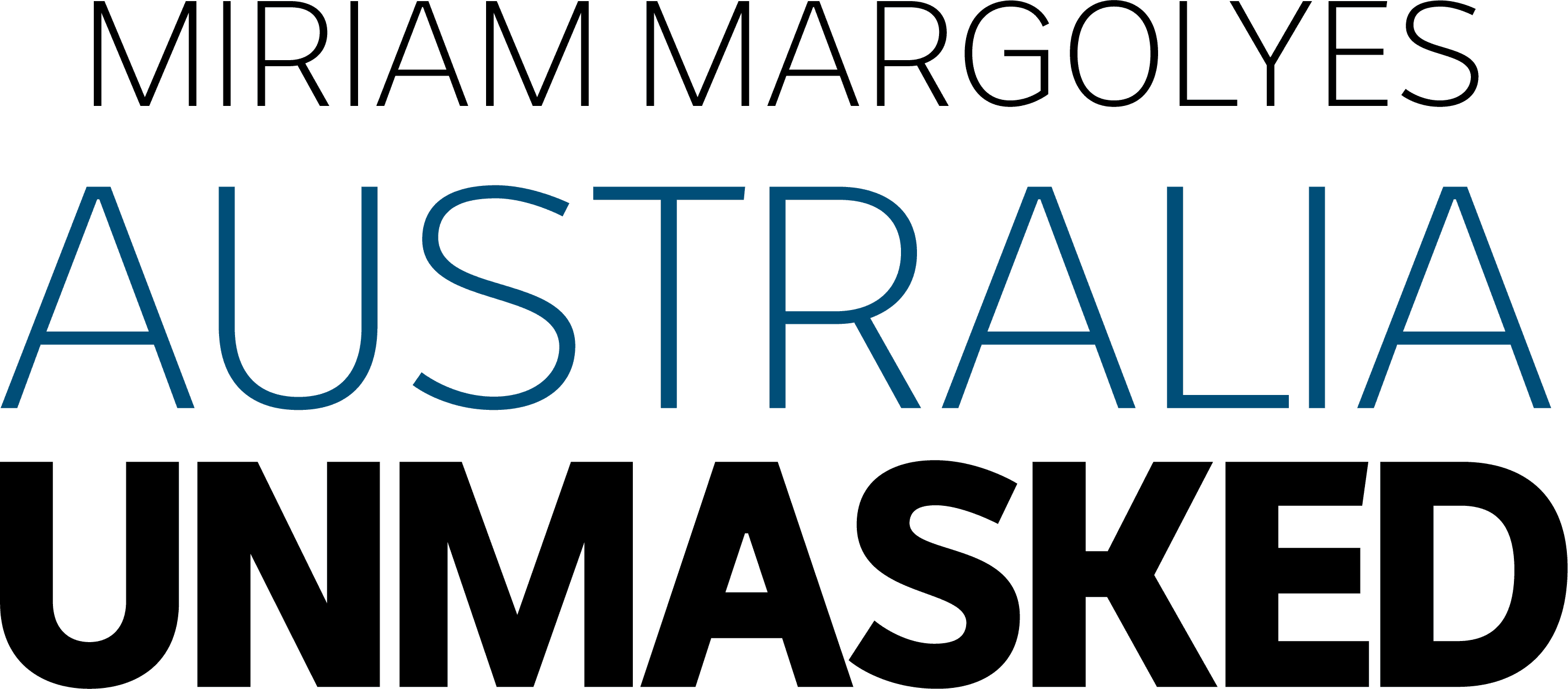Miriam Margolyes: Australia Unmasked logo