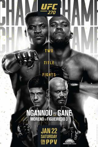 UFC 270: Ngannou vs. Gane poster