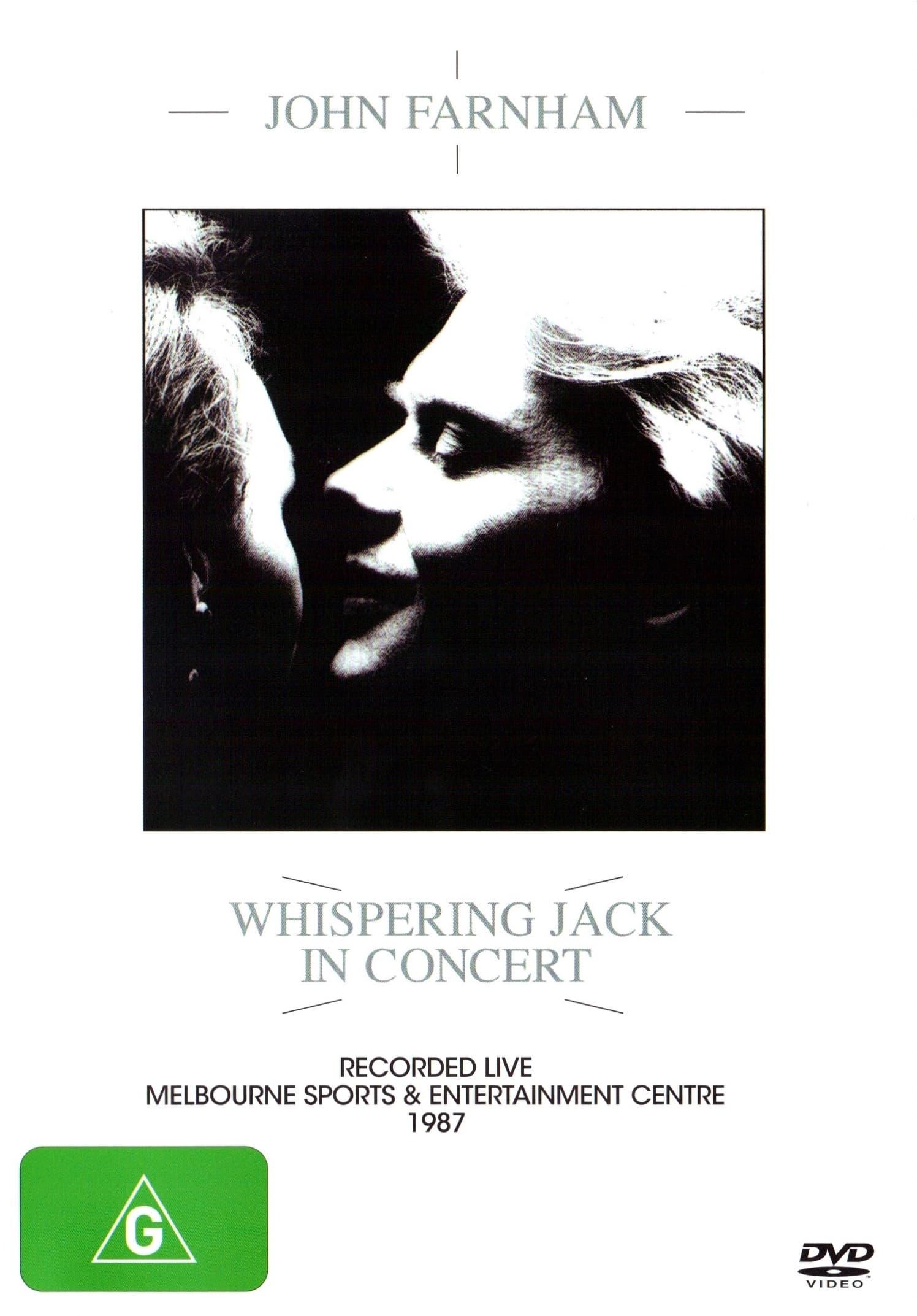 John Farnham: Whispering Jack In Concert poster