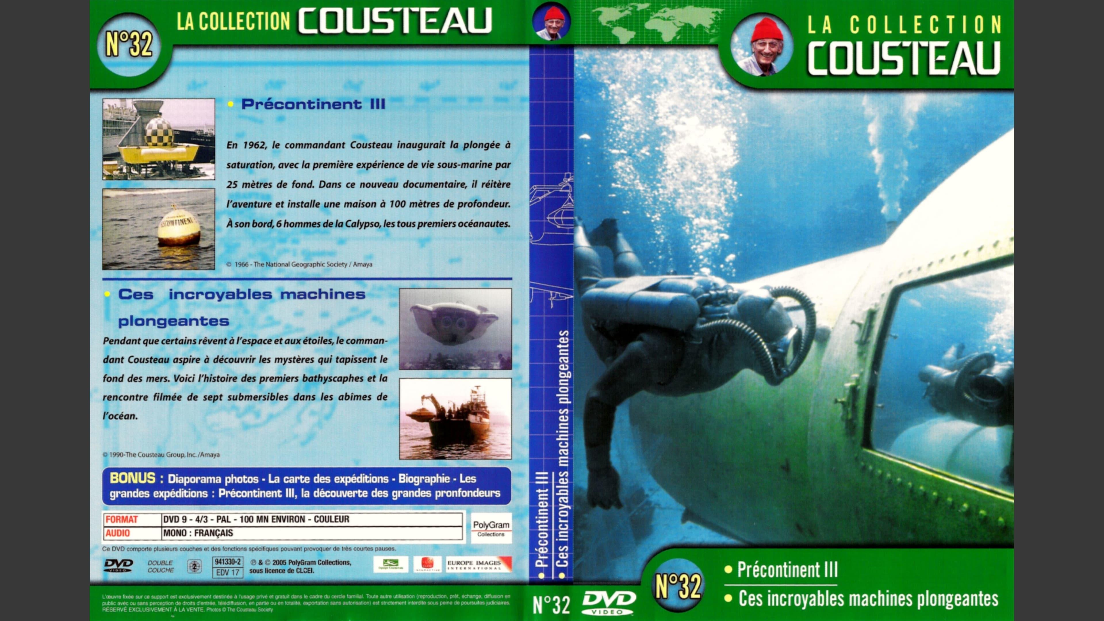 The Cousteau Collection N°32-1 | The Precontinent Adventure (Precontinent III) backdrop