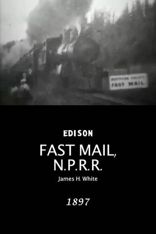 Fast mail, Northern Pacific Railroad poster