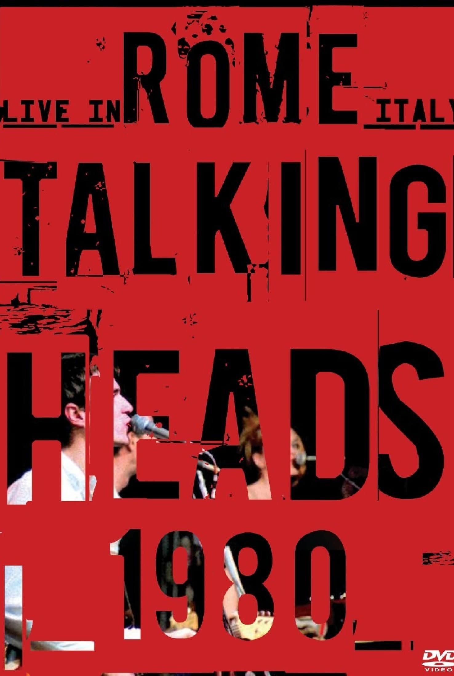 Talking Heads - Live in Rome poster