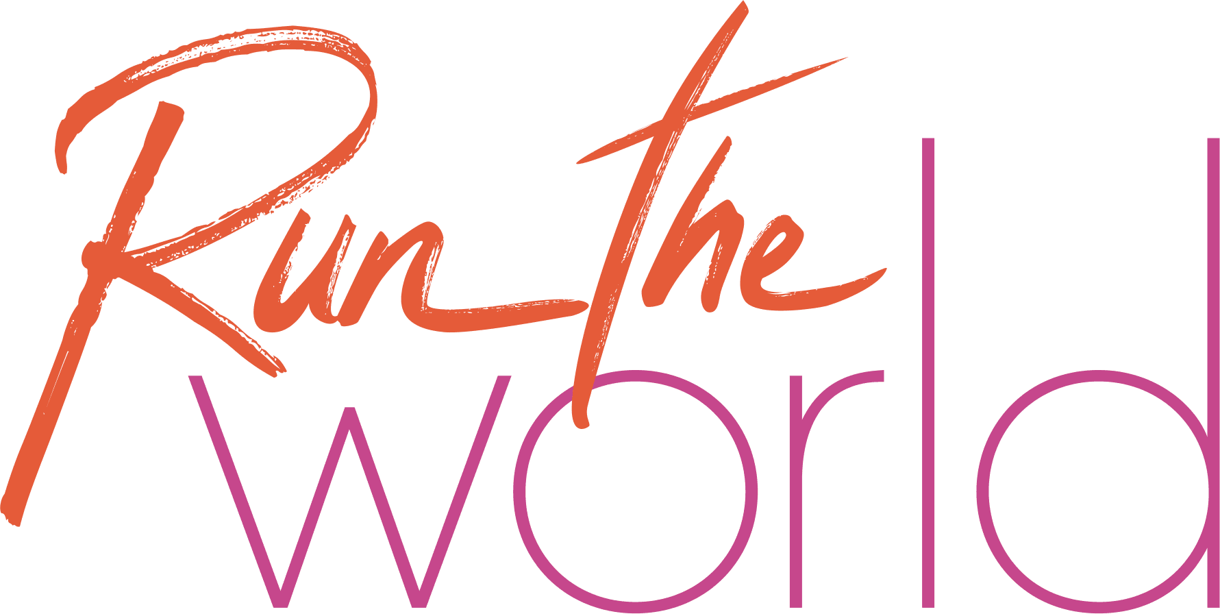 Run the World logo