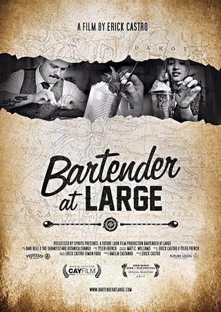 Bartender At Large poster