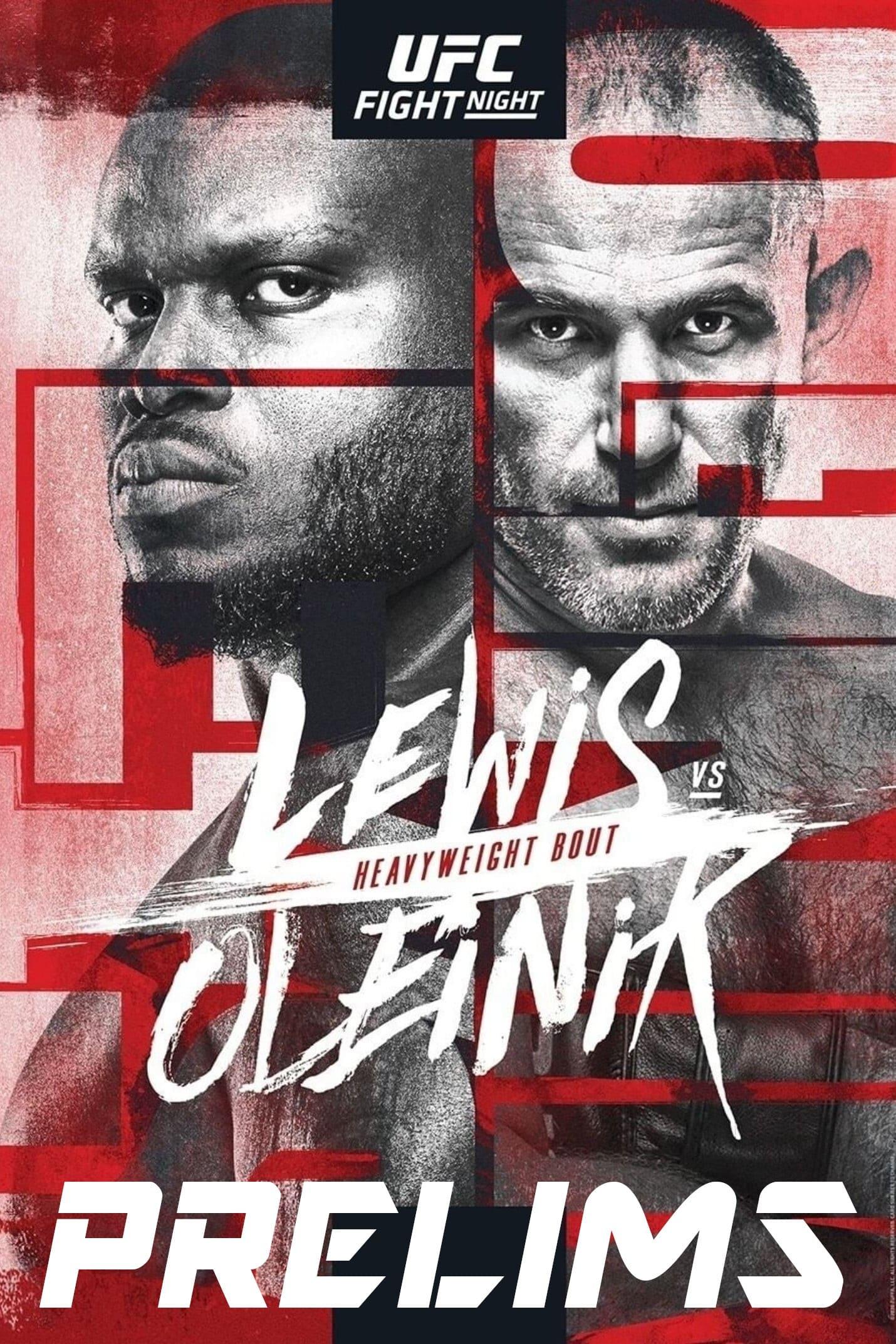 UFC Fight Night 174: Lewis vs. Oleinik poster