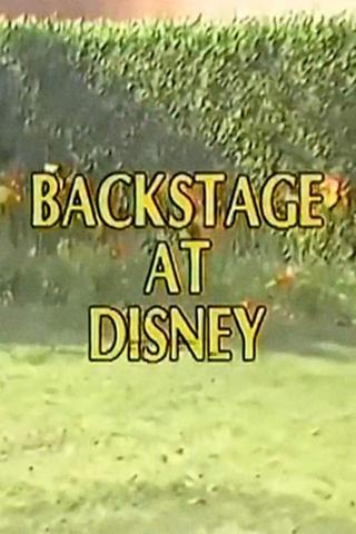 Backstage at Disney poster