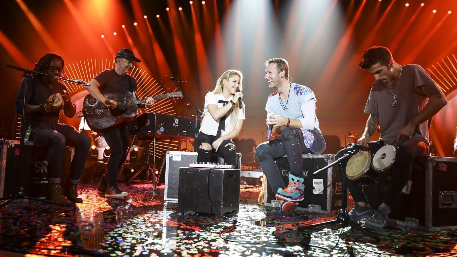 Coldplay & Shakira - Global Citizen Hamburg 2017 backdrop