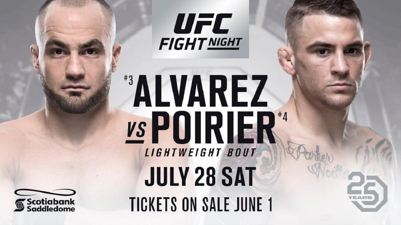 UFC on Fox 30: Alvarez vs. Poirier 2 backdrop