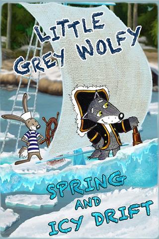 Little Grey Wolfy - Spring and Icy Drift poster