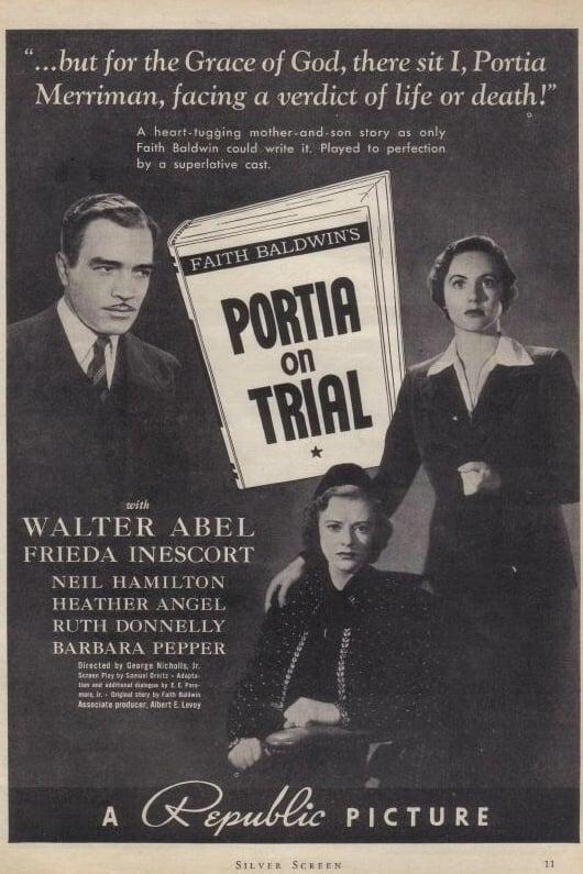 Portia on Trial poster