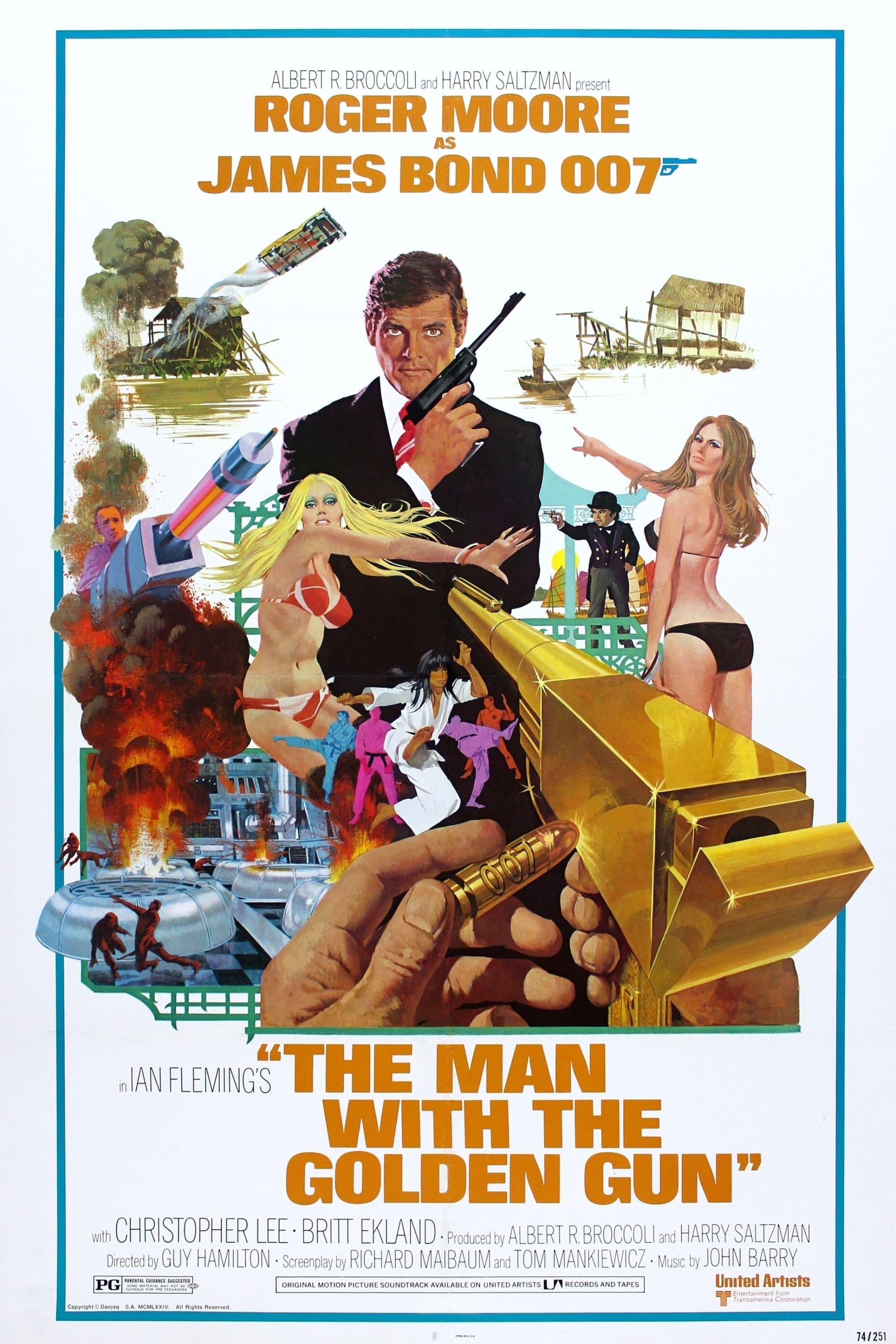 The Man with the Golden Gun poster