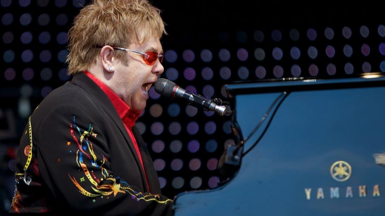 Elton John: A Singular Man backdrop